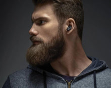Load image into Gallery viewer, Veho RHOX True 𝗪𝗜𝗥𝗘𝗟𝗘𝗦𝗦 𝗘𝗔𝗥𝗕𝗨𝗗𝗦 – Bluetooth Headset with Mic, Carbon Black , 5H Playtime, New