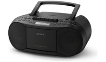 Load image into Gallery viewer, Sony CD and Cassette Player With AM | FM Radio | CFD-S70 | MP3 Playback | Mega bass | 30 Pre-set radio stations | 3 one-touch favourites | Sleep Timer