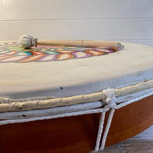 Load image into Gallery viewer, Decorated 50cm Shamanic Celebration Hand Drum with Beater- acoustic-Drumming Reduces Tension, Anxiety, and Stress.
