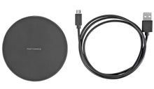 Load image into Gallery viewer, 10W Black Wireless Charger | 10w of power, via wireless induction | Fast charge: faster than standard charging, for when time is of the essence | 1.5m cable.
