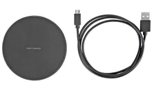Load image into Gallery viewer, 10W Black Wireless Charger | 10w of power, via wireless induction | Fast charge: faster than standard charging, for when time is of the essence | 1.5m cable.