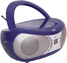 Load image into Gallery viewer, Bush Bluetooth CD Boombox – Programmable CD Player with EASY-TO-READ LCD DISPLAY | 2 x 1 Watts RMS Power – Great portable sound