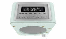 Load image into Gallery viewer, Bush Classic Mini DAB Radio Bee Pattern | 20 Preset stations | Backlit Dot matrix display | 2 Alarm functions | Enjoy crystal clear broadcasts