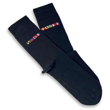 Load image into Gallery viewer, Code Flag Socks | Sailing Gift | Gifts for boat owners | Nautical socks | Cotton rich | Adult Size UK 6-12 EU 39-46