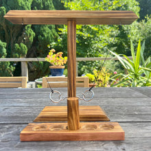 Load image into Gallery viewer, Wooden Ring Toss Game - Supplied fully assembled, for players of all ages, this game is perfect for both family gatherings and adult parties.