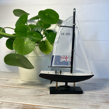 Load image into Gallery viewer, AMERICAS CUP MODEL YACHT - NZL 82 | Sailing | Yacht | Boats | Models | Sailing Nautical Gift | Sailing Ornaments | Yacht on Stand | 23cm (H) x 16cm (L) x 3cm (W)