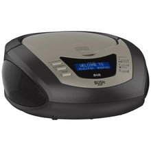 Load image into Gallery viewer, Bush Black DAB Boombox with CD Player | Multi-track programmable CD | Digital Radio | 2 x 1.2 Watts RMS Stereo | 20 Radio presets | Auto scan