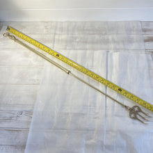 Load image into Gallery viewer, Brass extending fireside toasting fork | Extends to 72cm  | 72 Inches | | Toasting fork for log burners | Toasting fork for open fires