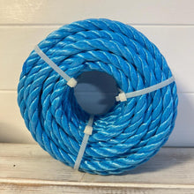 Load image into Gallery viewer, 15 metres x 10mm POLYPROPYLENE ROPE | Builder rope | Plumber electrician draw rope |Thick Nylon rope | Easy to tie knots with and easy to cut | Suitable for various tasks.