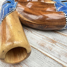 Load image into Gallery viewer, Unique Bali Sugar Wood Didgeridoo: Handcrafted with Individual Pattern Decoration