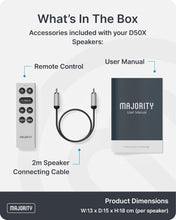 Load image into Gallery viewer, Refurbished Majority ๐๐ฑ๐ฌ๐ซ ๐๐๐จ๐๐ง๐ข๐ข๐ง๐ ๐๐ข๐ข๐๐ฆ๐๐๐๐ ๐ฆ๐ฃ๐๐๐๐๐ฅ๐ฆ โ 60W Hi-Fi 2.0, Wireless, HDMI ARC, Optical, AUX & USB, Remote, Green