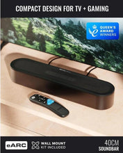 Load image into Gallery viewer, Refurbished Majority Bowfell DOLBY SOUNDBAR โ Compact Bluetooth TV Audio System with Enhanced Bass & Immersive Home Cinema Sound