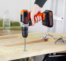 Load image into Gallery viewer, Black + Decker 18V Lithium-ion Drill Driver with Accessories