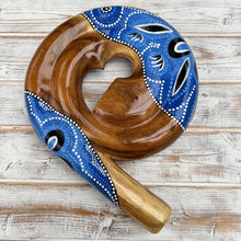 Load image into Gallery viewer, Unique Bali Sugar Wood Didgeridoo: Handcrafted with Individual Pattern Decoration