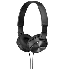 Load image into Gallery viewer, Sony Black ZX310 On-Ear Headphones | Metallic earcups | Padded earpieces | 1.2M Cord | Adjustable headband