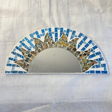 Load image into Gallery viewer, Radiant Sunrise Mosaic Mirror- Illuminate Your Home with Elegance and Charm