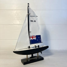 Load image into Gallery viewer, AMERICAS CUP MODEL YACHT - NZL 82 | Sailing | Yacht | Boats | Models | Sailing Nautical Gift | Sailing Ornaments | Yacht on Stand | 23cm (H) x 16cm (L) x 3cm (W)
