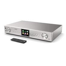 Load image into Gallery viewer, Internet Radio with DAB, DAB+ and FM | Spotify, Bluetooth Connectivity, Remote, AUX and USB Inputs | Majority Fitzwilliam 2 Internet & Digital Radio | WiFi, Full Colour Display, 90 Pre-sets | Silver