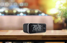 Load image into Gallery viewer, Bush DAB+ Clock Radio with Wireless Charging Dock | 20 Station Presets | Large easy to read Display | Snooze function
