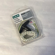 Load image into Gallery viewer, PULLEY HANDLE AND ROPE FOR LAWNMOWER | Lawn mower pull cord | Pull cord replacement to fit most petrol machines | Part number GP033 | 2 metre rope