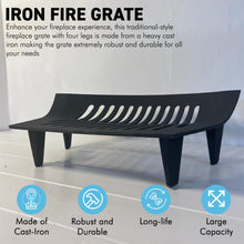 Load image into Gallery viewer, Curved Fire Grate 14"