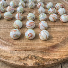 Load image into Gallery viewer, 30cm Diameter MANGO WOOD SOLITAIRE BOARD GAME with PANAMERICAN GLASS MARBLES | |classic wooden solitaire game | strategy board game | family board game | games for one | board games
