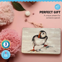 Load image into Gallery viewer, Wooden Curious Puffin Keepsake Box | Jewellery box | Trinket Box | Memory Box | Keepsake and Wooden Gift Boxes | Wedding Gifts | Storage for Women and men | keepsake boxes with lids