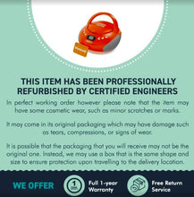 Load image into Gallery viewer, Oakcastle CD250 PORTABLE CD PLAYER BOOMBOX with Bluetooth & FM Radio | Red