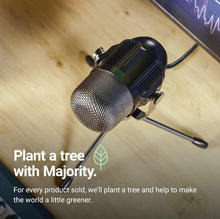 Load image into Gallery viewer, MAJORITY RS1 USB Microphone for PC | Gaming Microphone, Plug and Play | Podcast, Streaming, Recording Cardioid Mic | Laptop, Mac, Computer Condenser Desk Microphone | Professional Studio Work Mic