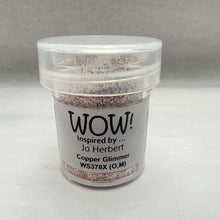Load image into Gallery viewer, Wow! Embossing Powder 15ml | COPPER GLIMMER regular | Free your creativity and give your embossing sparkle