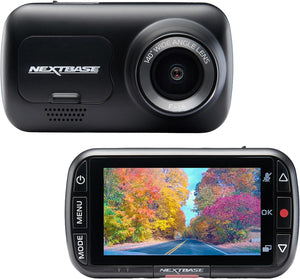 Nextbase 122HD Dash Cam Full 1080p/30fps HD Recording In Car DVR Camera- 120° 5 lane Wide Viewing Angle- Polarising Filter Compatible- Intelligent Parking Mode- G-Sensor- dashcam