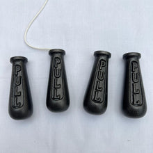 Load image into Gallery viewer, Pack of 4 Vintage Victorian Style Cast Iron Bathroom Light Switch Puls