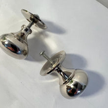 Load image into Gallery viewer, Pack of 2 x MULBERRY NICKEL KNOB | Door knob | Nickel cupboard knobs | Cabinet hardware | Antique nickel cupboard handles | Cupboard door handles | 30mm