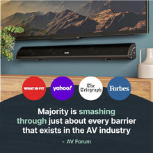 Load image into Gallery viewer, Majority Snowdon | BLUETOOTH SOUND BAR for TV | Built-in Subwoofer | 120 Watts