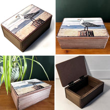 Load image into Gallery viewer, Seagull Trinket Box