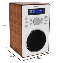 Load image into Gallery viewer, DAB, DAB+ Digital and FM Radio | Mains Powered DAB Radio with LED Display