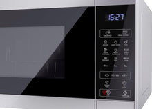Load image into Gallery viewer, SHARP YC-MG81U-S 28 Litre 900W Digital Microwave with 1100W Grill, 11 power levels, ECO Mode, defrost function, LED cavity light – Silver