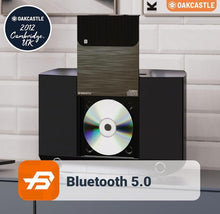 Load image into Gallery viewer, Wall Mountable CD Player with Bluetooth | Compact 40W Hi-Fi Stereo System