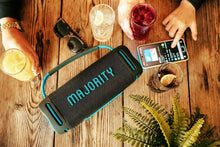 Load image into Gallery viewer, Refurbished Majority Move M4 70W Portable Bluetooth Speaker – IP67 Waterproof, 30-Hour Battery & Party Lights