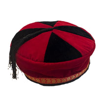 Load image into Gallery viewer, Tibetan Trim smoking / thinking / lounging cap Size Large