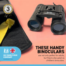 Load image into Gallery viewer, FOLDING ROOF PRISM BINOCULARS 8 X 21mm | Field of View 131m |Compact Folding Binoculars| Bird Watching | Star Gazing | Wildlife Watching | Sight Seeing