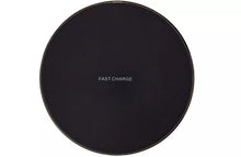 Load image into Gallery viewer, 10W Black Wireless Charger | 10w of power, via wireless induction | Fast charge: faster than standard charging, for when time is of the essence | 1.5m cable.