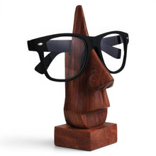 Load image into Gallery viewer, Never Lose Your Glasses Again — Hand-Finished Solid Wood Spectacle Stand, Gift Boxed