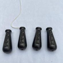 Load image into Gallery viewer, Pack of 4 Vintage Victorian Style Cast Iron Bathroom Light Switch Puls