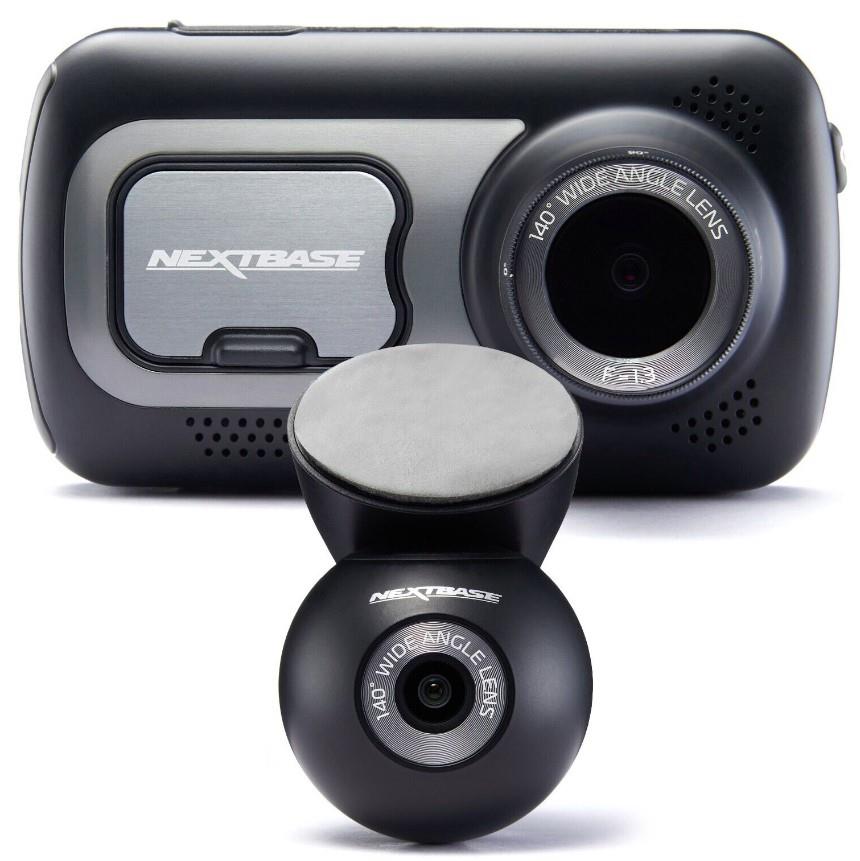 Nextbase 522GW Front & Rear Dash Cam Full 1440p/30fps Quad HD Recording