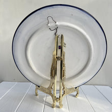 Load image into Gallery viewer, Set of 4 of Large 10-inch Metal Easel Brass Finish | Plate holder | Display stand | Metal Frame Holders for Photo Pictures Decorative Plate Dish | 25cm (H) x 15cm (Deep) | Picture Easel |Wedding tables