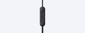 Sony Black WI-C310 Bluetooth Wireless In-Ear Headphones with Mic, up to 15h battery life | Magnetic earbuds | Non-tangle flat cable