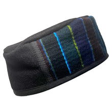 Load image into Gallery viewer, Handmade Nepalese Wool Black Smoking Cap, Lightweight, Stylish, with Traditional Tibetan Accents, Size 60cm, large