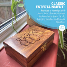 Load image into Gallery viewer, Deluxe Wooden Bowling Set with Solid Wood Storage Box | Ideal Gift for All Ages and Occasions