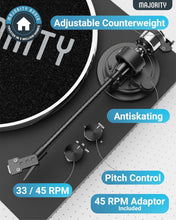 Load image into Gallery viewer, Majority Stylo Premium Turntable